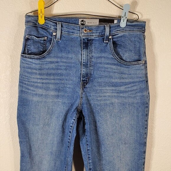 Levis SilverTab Mom Jean W32 L27 High Waist Denim Womens Casual Wear S110783 - Picture 2 of 12